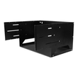 StarTech.com Wandmontage Server Rack mit Fachboden - 4HE - Anpassbar von 30,5 cm - 45,7cm - Rack (Wa Produktbild Additional View 2 S