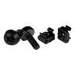 StarTech.com M6 x 12mm - Schrauben und Käfigmuttern Produktbild