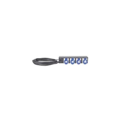 APC Basic Rack PDU - Steckdosenleiste (Rack - einbaufähig) - Wechselstrom 230 V - Eingabe, Eingang f Produktbild Additional View 3 L