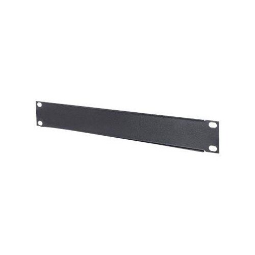 IC Intracom Intellinet 10" Blindabdeckung, 1 HE, verdeckt ungenutzte Bereiche in 10"-Schränken, Produktbild Front View L
