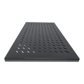 Intellinet Fachboden zur Festmontage, 1 HE, 900 mm Tiefe, schwarz - Rack - Regal - Schwarz, RAL 9005 Produktbild