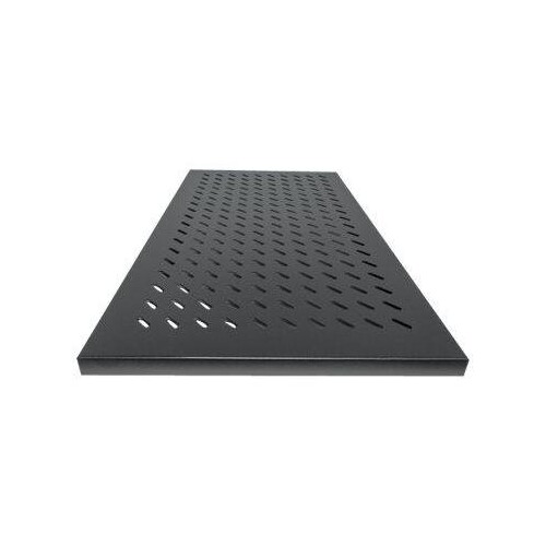 Intellinet Fachboden zur Festmontage, 1 HE, 900 mm Tiefe, schwarz - Rack - Regal - Schwarz, RAL 9005 Produktbild