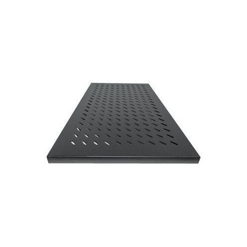 Intellinet Fachboden zur Festmontage, 1 HE, 900 mm Tiefe, schwarz - Rack - Regal - Schwarz, RAL 9005 Produktbild Additional View 1 L