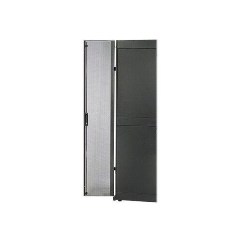 APC Rack-Tür - Schwarz - 42HE - für NetShelter Produktbild Additional View 1 L