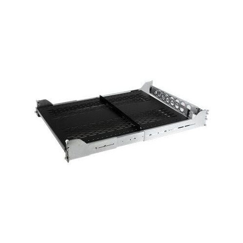 StarTech.com 2HE ausziehbarer belüfteter Fachboden für 19 Serverschrank mit Kabelführung / Produktbild