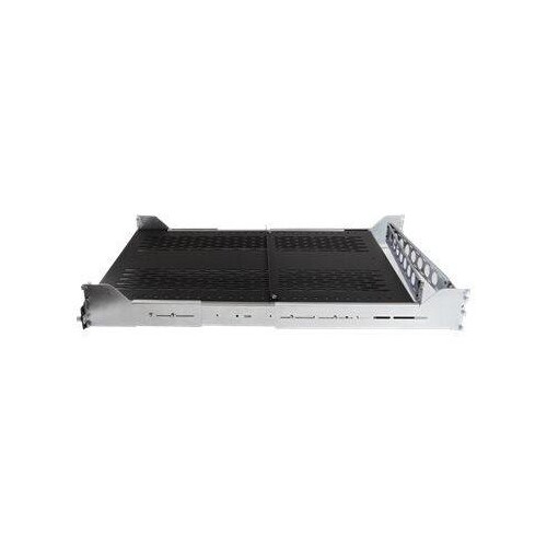 StarTech.com 2HE ausziehbarer belüfteter Fachboden für 19 Serverschrank mit Kabelführung / Produktbild Additional View 3 L