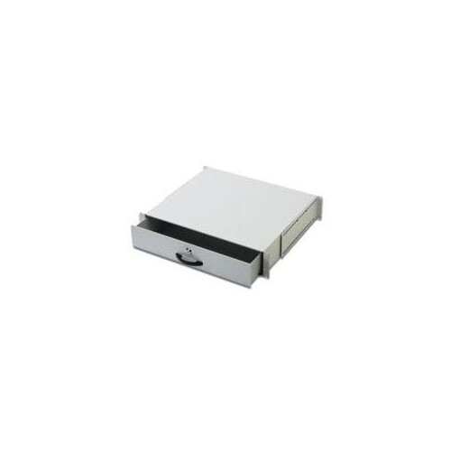 DIGITUS Tastatureinschub & Dokumentenablage für 483 mm (19")-Schränke Produktbild Additional View 1 L