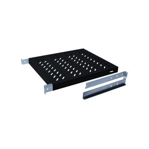 DIGITUS Fachboden mit variablen Befestigungsschienen zum Festeinbau in 483 mm (19")-Schränke Produktbild Additional View 2 L