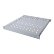 DIGITUS Fachboden mit variablen Befestigungsschienen zum Festeinbau in 483 mm (19")-Schränke Produktbild