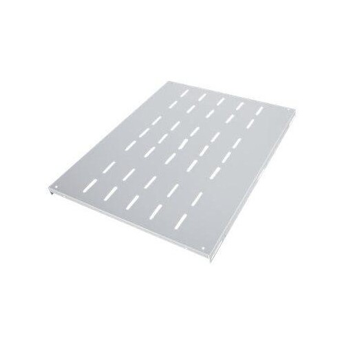 IC Intracom Intellinet 19" Fixed Shelf, 1U, 800mm Depth, Heavy-Duty, Max 100kg, Grey - Rack - Regal Produktbild