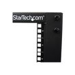 StarTech.com 12HE 4 Pfosten Open Frame Server Rack tiefenverstellbar mit Rollen / Nivellierfüße und Produktbild Additional View 2 S
