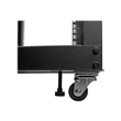 StarTech.com 12HE 4 Pfosten Open Frame Server Rack tiefenverstellbar mit Rollen / Nivellierfüße und Produktbild Additional View 3 S