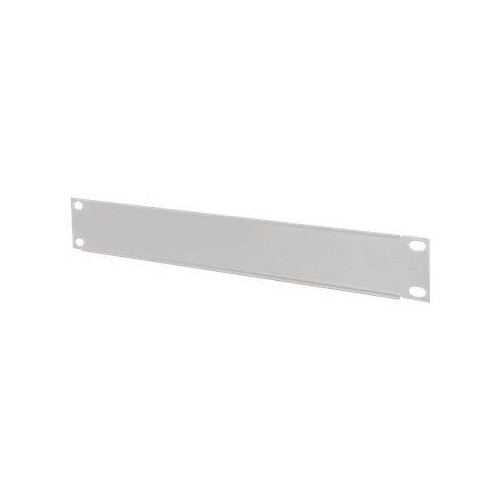Intellinet 10" Blindabdeckung, 1 HE, verdeckt ungenutzte Bereiche in 10"-Schränken, Metall, grau - B Produktbild Front View L