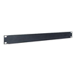 Intellinet 19" Blindabdeckung, 1 HE, schwarz - Blindabdeckung - Schwarz, RAL 9005 - 1U - 48.3 cm (19 Produktbild Additional View 1 S