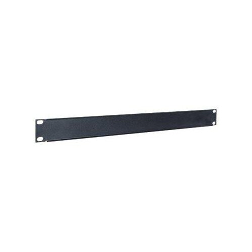 Intellinet 19" Blindabdeckung, 1 HE, schwarz - Blindabdeckung - Schwarz, RAL 9005 - 1U - 48.3 cm (19 Produktbild Additional View 1 L