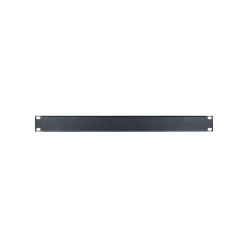 Intellinet 19" Blindabdeckung, 1 HE, schwarz - Blindabdeckung - Schwarz, RAL 9005 - 1U - 48.3 cm (19 Produktbild Additional View 2 L