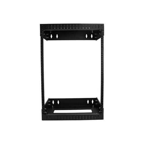StarTech.com 15U 19" Wall Mount Network Rack, Adjustable Depth 12-20" 2 Post Open Frame Server Room Produktbild Additional View 1 L