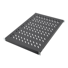 DIGITUS Fachboden mit variablen Befestigungsschienen zum Festeinbau in 483 mm (19")-Schränke Produktbild