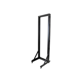 StarTech.com 2 Post Server Rack mit Rollen - stabile Stahl konstruktion Produktbild