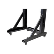 StarTech.com 2 Post Server Rack mit Rollen - stabile Stahl konstruktion Produktbild Additional View 2 S