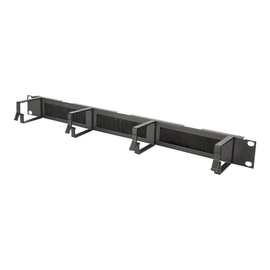 DIGITUS Kabelrangierpanel mit Bürstenleisten für 483 mm (19")-Schränke, 1HE Produktbild