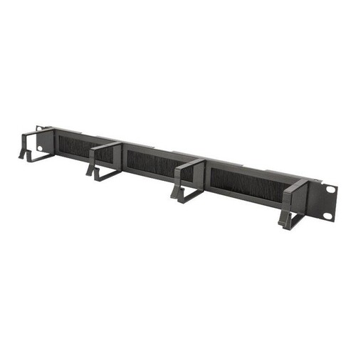 DIGITUS Kabelrangierpanel mit Bürstenleisten für 483 mm (19")-Schränke, 1HE Produktbild