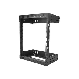 StarTech.com 12U 19" Wall Mount Network Rack, Adjustable Depth 12-20" 2 Post Open Frame Server Room Produktbild