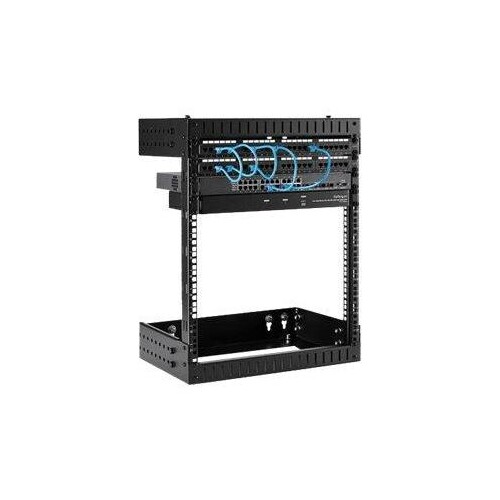 StarTech.com 12U 19" Wall Mount Network Rack, Adjustable Depth 12-20" 2 Post Open Frame Server Room Produktbild Additional View 4 L