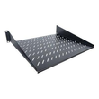 Intellinet 19" Cantilever Shelf, 2U, 2-Point Front Mount, 400mm Depth, Vented, Max 25kg, Black, Thre Produktbild Additional View 2 S