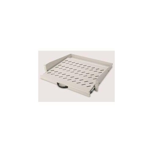 DIGITUS Ausziehbarer Fachboden zum Festeinbau an den vorderen 483 mm (19")-Profilschienen Produktbild Additional View 3 L