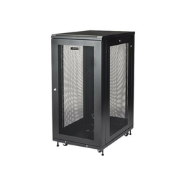 StarTech.com RK2433BKM Serverschrank (24HE, 78cm tiefes Gehäuse, Netzwerk Server Schrank, Datenschra Produktbild
