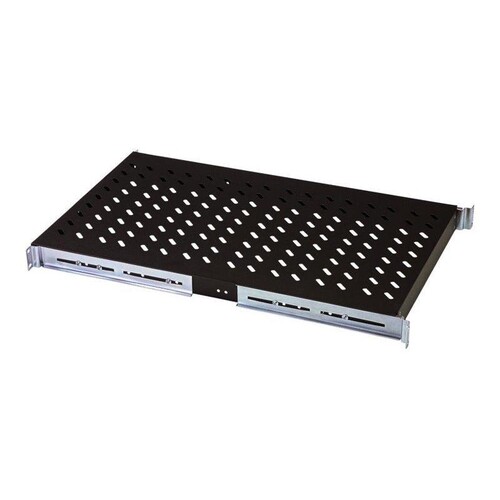 DIGITUS Ausziehbarer Fachboden für 483 mm (19")-Schränke Produktbild Front View L