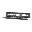 APC Horizontal Cable Manager Single-Sided with Cover - Rack - Kabelführungssatz - Schwarz - 2U - 48. Produktbild Additional View 1 S