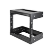 StarTech.com 8HE 19 Zoll Wand Netzwerk Rack - 2 Pfosten, offener Rahmen mit einstellbare Tiefe(30-50 Produktbild