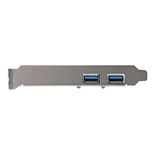 StarTech.com 2 Port USB 3.0 SuperSpeed PCI Express Schnittstellenkarte mit SATA Stromanschluss Produktbild Additional View 1 L