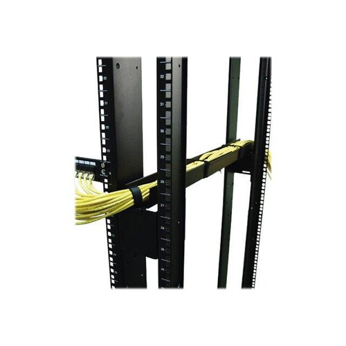 APC Rack-Kabelführungsleiste - Seite - Schwarz Produktbild Additional View 1 L