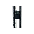 APC Rack-Kabelführungsleiste - Seite - Schwarz Produktbild Additional View 2 S