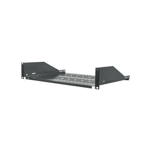 IC Intracom Intellinet 19" Cantilever Shelf, 2U, Fixed, Depth 350mm, Max 15kg, Black, Three Year War Produktbild Additional View 4 L