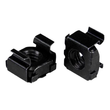 StarTech.com M6 Käfigmutter - 50er Pack - Schwarz - M6 Montagemutter für Server Rack und Serverschra Produktbild Additional View 1 S