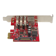 StarTech.com 3 Port PCI Express USB 3.0 Karte mit Gigabit Ethernet Produktbild Additional View 3 S