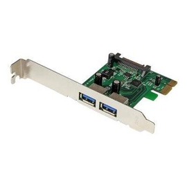 StarTech.com 2 Port PCI Express SuperSpeed USB 3.0 Schnittstellenkarte mit UASP Produktbild