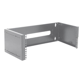 DIGITUS DN-19 PB-2U - Halterung - geeignet für Wandmontage - Grau, RAL 7035 - 2U - 48.3 cm (19") Produktbild