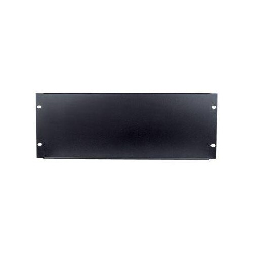 Intellinet 19" Blindabdeckung, 4 HE, schwarz - Blindabdeckung - RAL 9005 - 4U - 48.3 cm (19") Produktbild Additional View 1 L