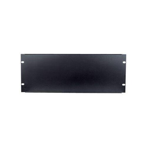 Intellinet 19" Blindabdeckung, 4 HE, schwarz - Blindabdeckung - RAL 9005 - 4U - 48.3 cm (19") Produktbild Additional View 3 L