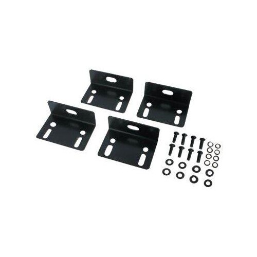 APC Rack - Schraubensatz - Schwarz - für NetShelter EP Produktbild Front View L