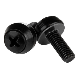 StarTech.com M5 x 12mm - Montageschrauben - 100er Pack - M5 Schrauben für Server Rack und Serverschr Produktbild