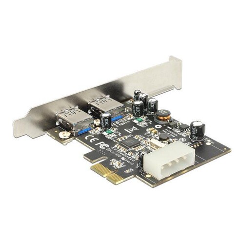 Delock PCI Express card > 2x USB 3.0 - USB-Adapter Produktbild Additional View 1 L
