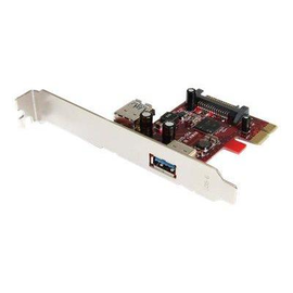 StarTech.com 2 Port USB 3.0 SuperSpeed PCI Express Schnittstellenkarte mit UASP Unterstützung Produktbild