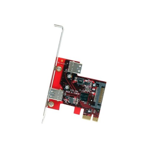 StarTech.com 2 Port USB 3.0 SuperSpeed PCI Express Schnittstellenkarte mit UASP Unterstützung Produktbild Additional View 2 L