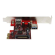 StarTech.com 2 Port USB 3.0 SuperSpeed PCI Express Schnittstellenkarte mit UASP Unterstützung Produktbild Additional View 3 S